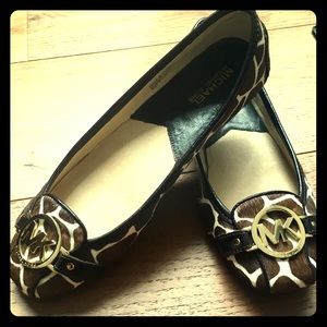 MICHAEL Michael Kors Animal Print Flats